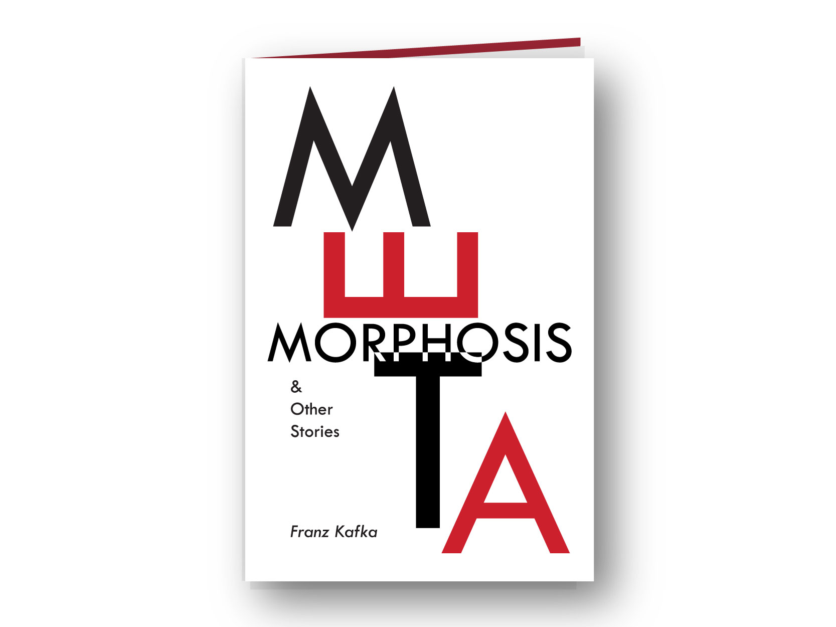 My cover design of The Metamorphosis